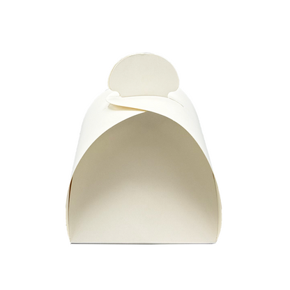 Cajas de regalo de cartulina de 300 g con asa - Blanco