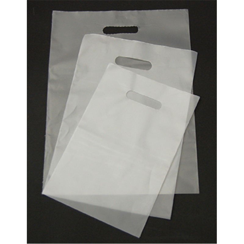 Bolsas Plástico Corte Haba Alta Densidad (AD) - Transparente