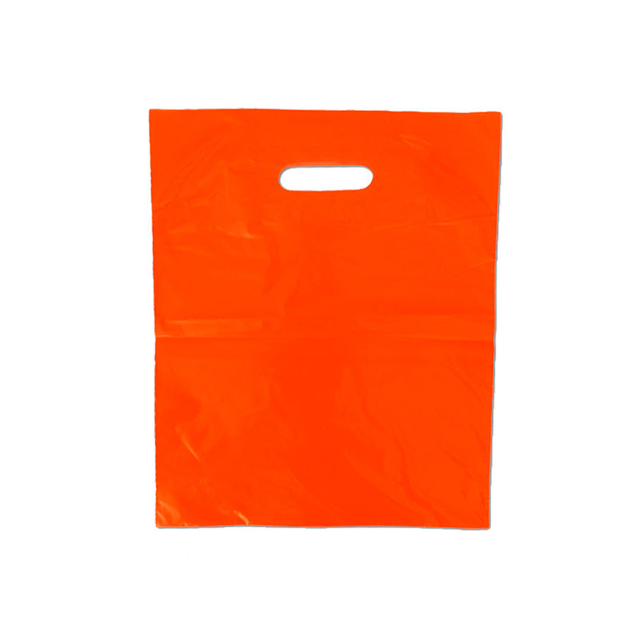 Bolsas de plástico de corte riñón de baja densidad (BD) - Naranja