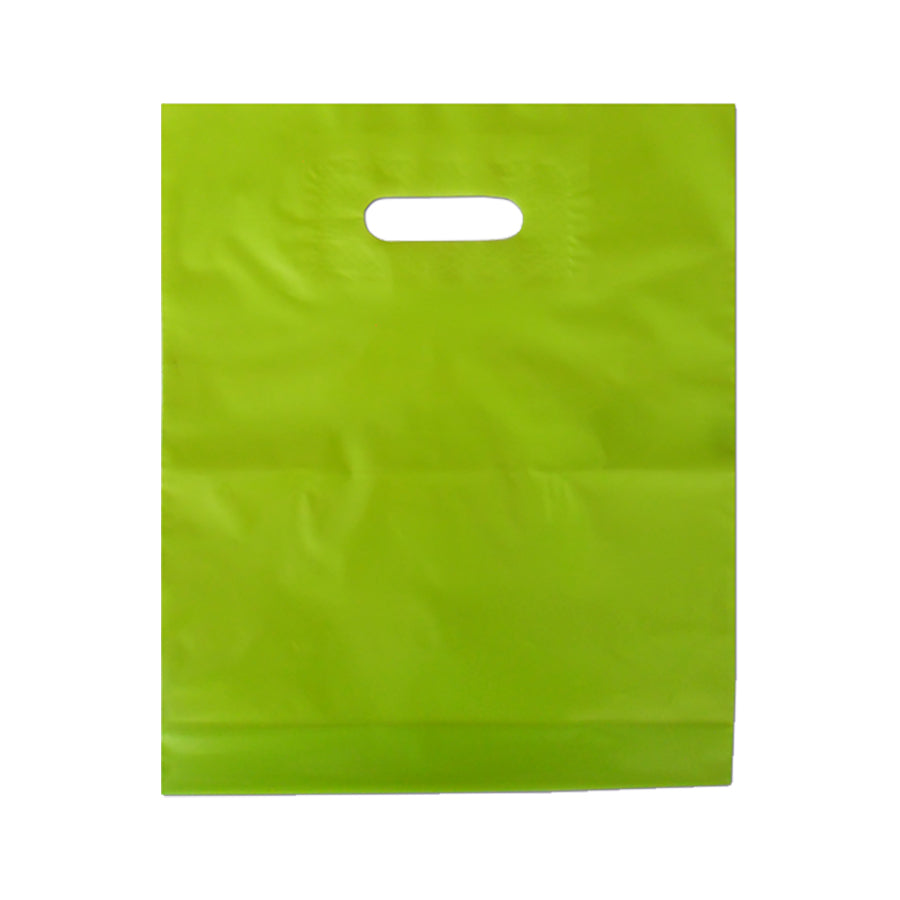 Bolsas de Plástico Troqueladas Baja Densidad (BD) - Verde Claro