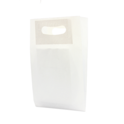 Kraft Natural Bean Cut Bags 60g - White