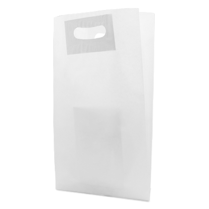 Kraft Natural Bean Cut Bags 60g - White