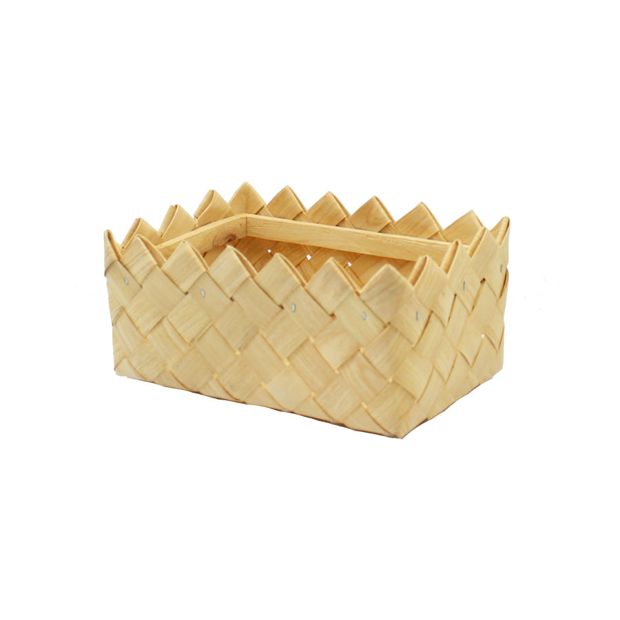 Cesta Rectangular - Madera