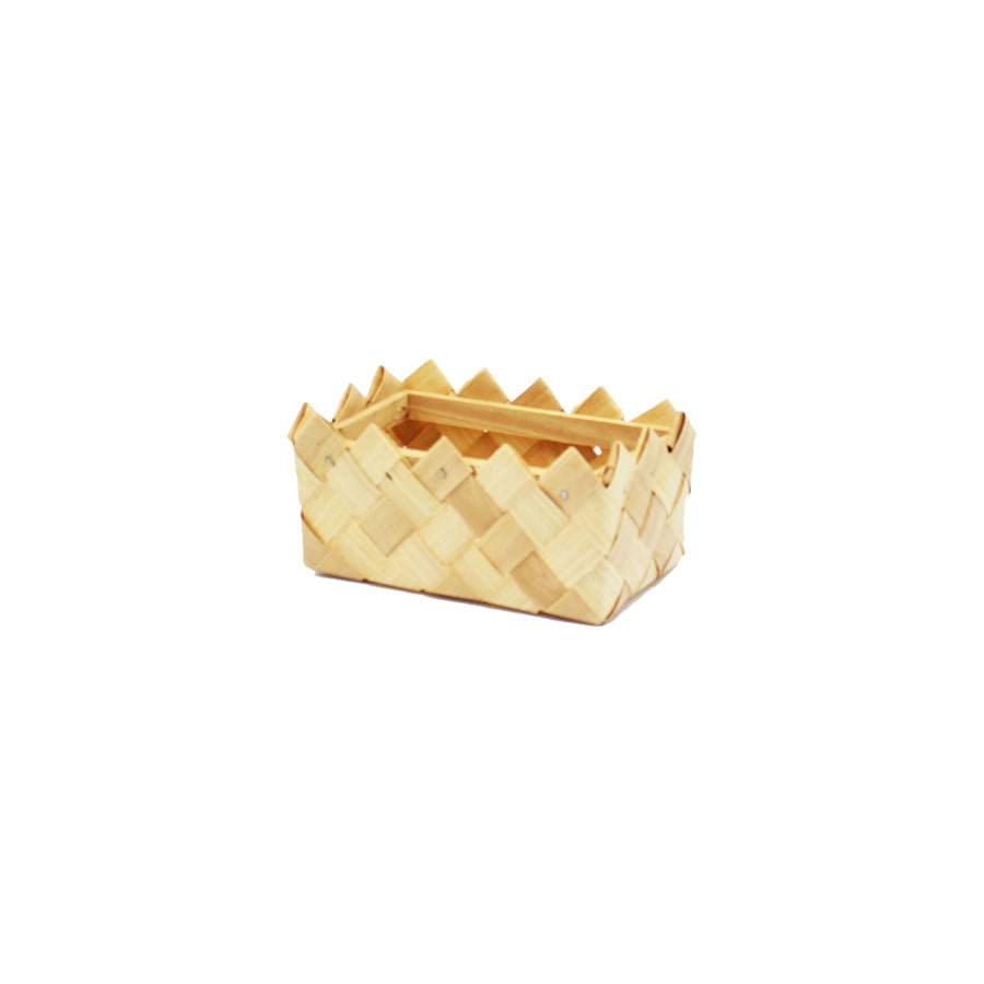 Cesta Rectangular - Madera