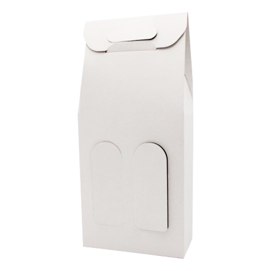Caixas com Janela para Garrafas - Branco
