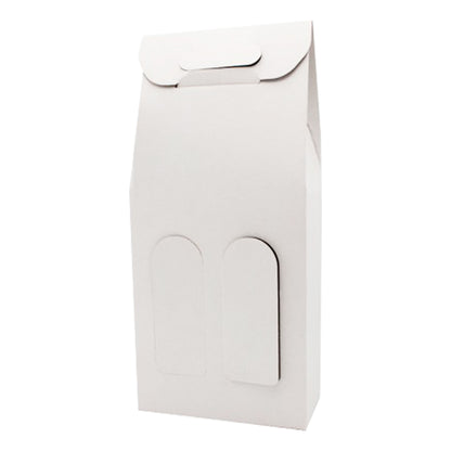 Caixas com Janela para Garrafas - Branco