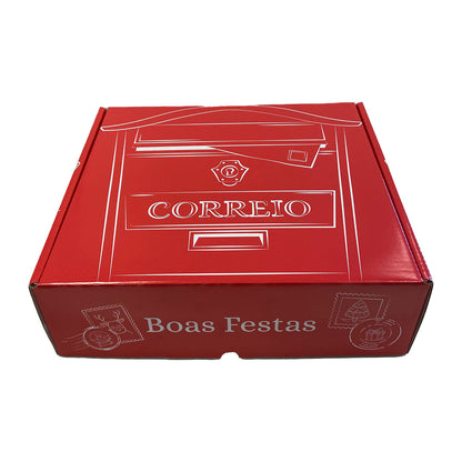 Basket Boxes to Embed - Red - "Christmas Mail"