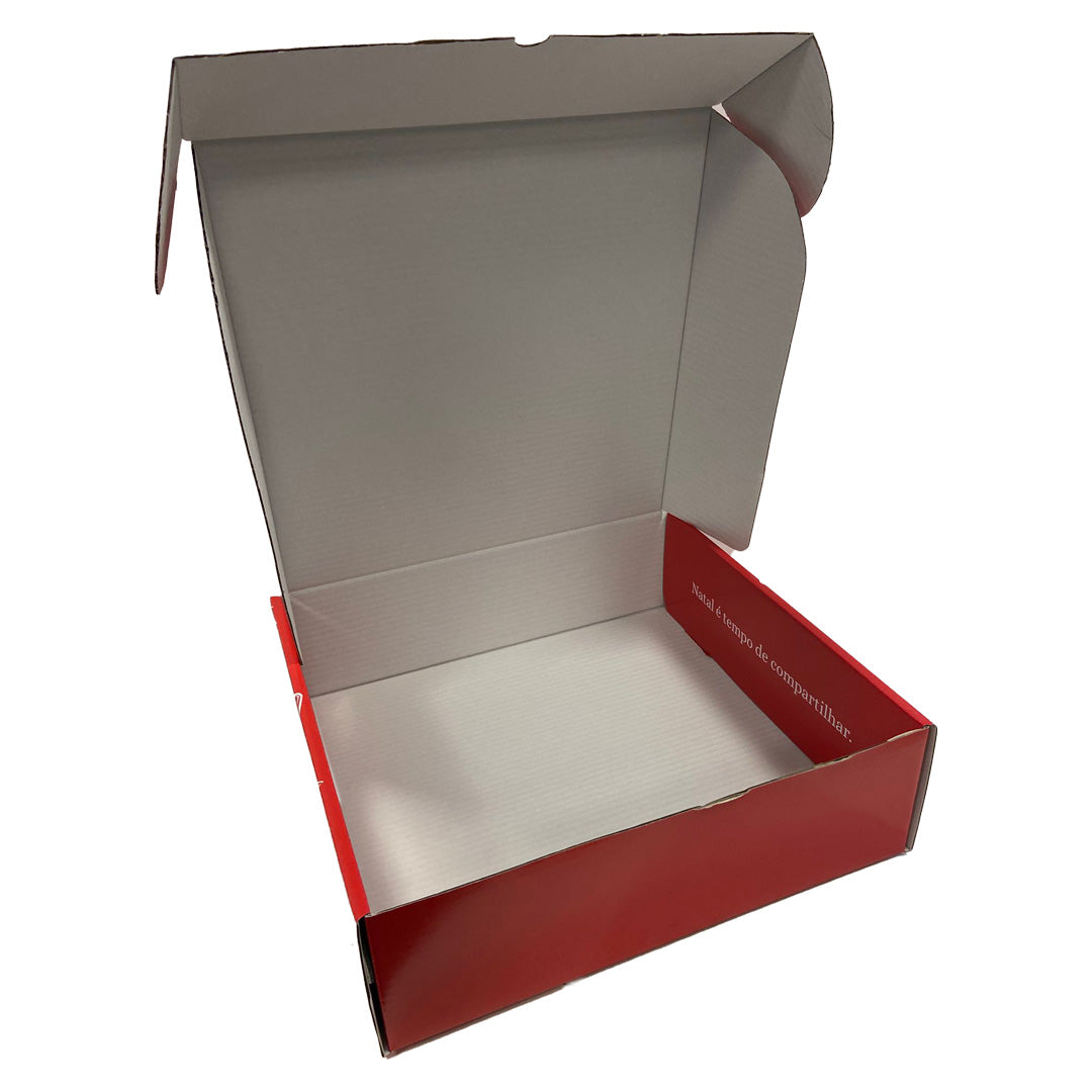 Basket Boxes to Embed - Red - "Christmas Mail"