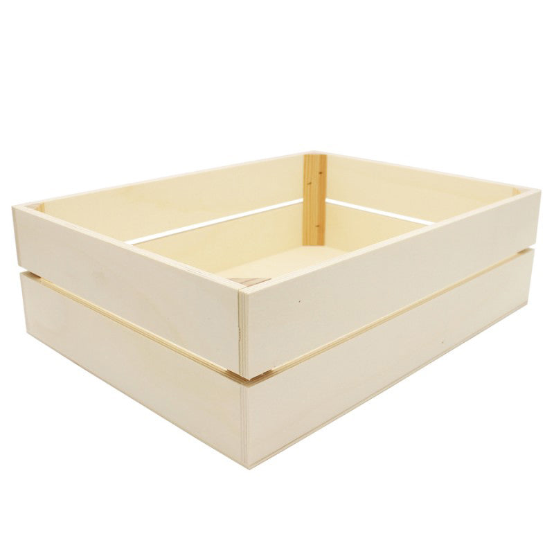 Caja con lamas Chopo - Madera