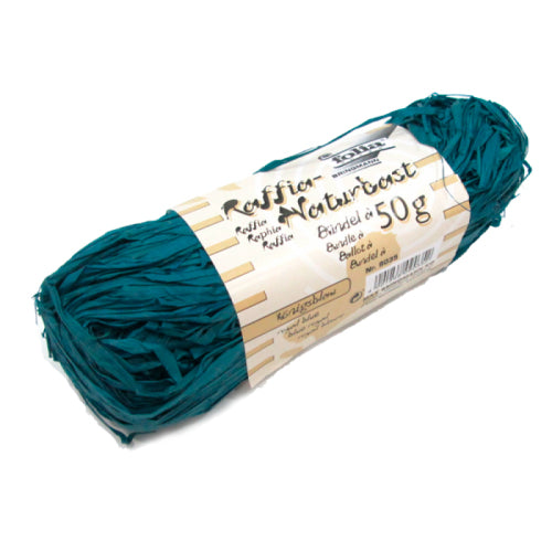 Raffia Ball - Blue