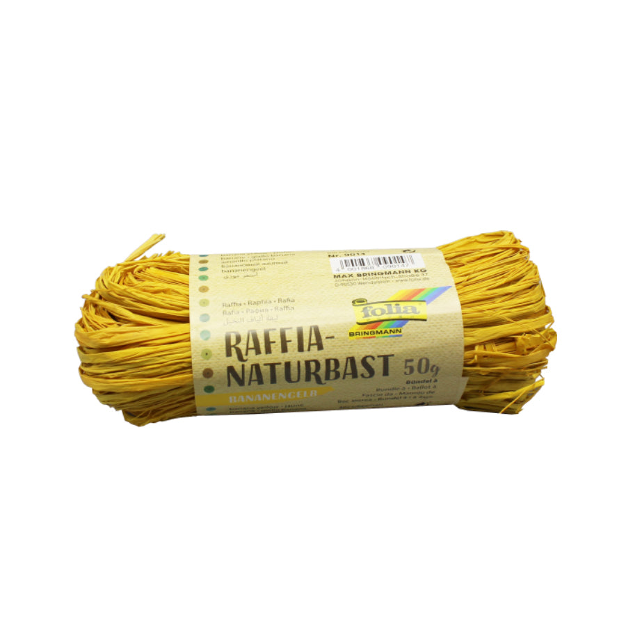 Raffia Ball - Yellow