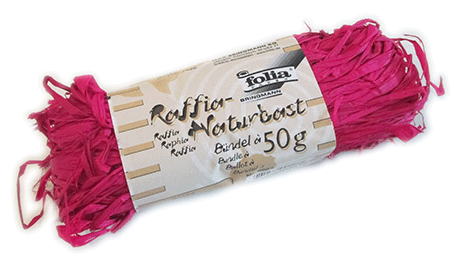 Raffia Ball - Pink