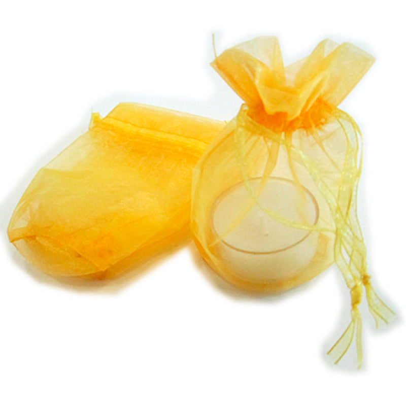 Organza Bags - Yellow