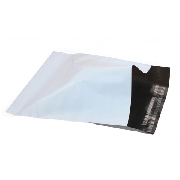 Coex Envelopes with Permanent Adhesive Strip - White