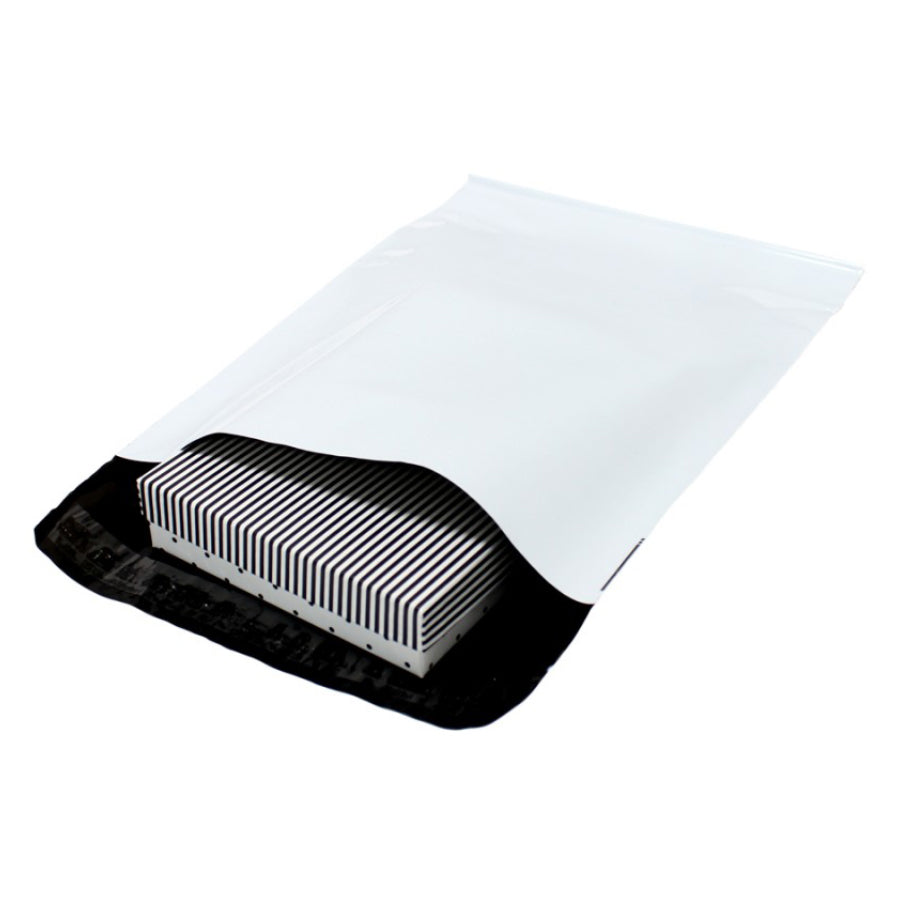 Coex Envelopes with Permanent Adhesive Strip - White
