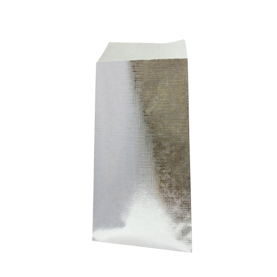 Embossed Kraft Paper Envelopes - Metallic Silver