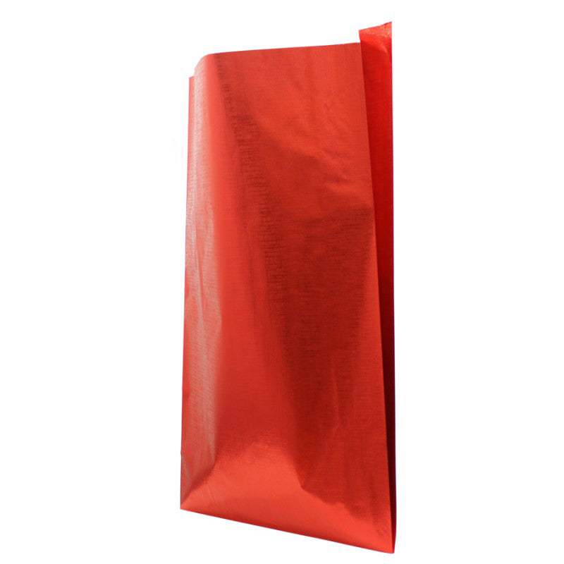Sobres de papel kraft gofrado - Rojo metalizado