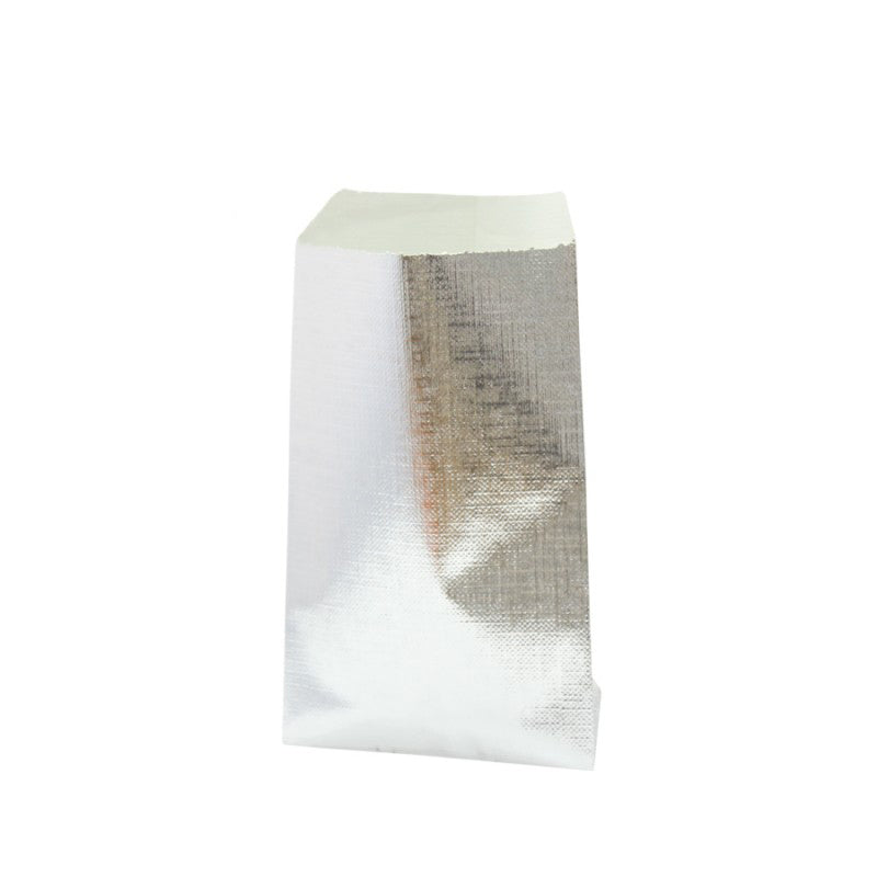 Embossed Kraft Paper Envelopes - Metallic Silver