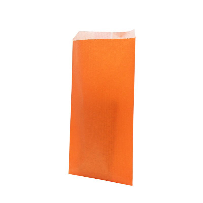 White Kraft Paper Envelopes - Orange
