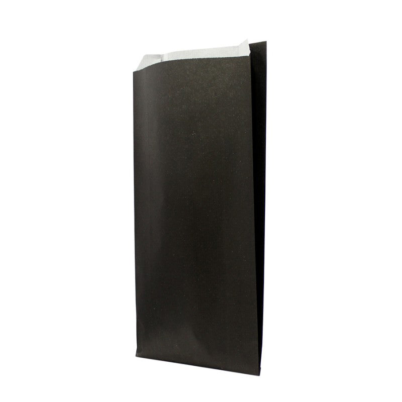 White Kraft Paper Envelopes - Black