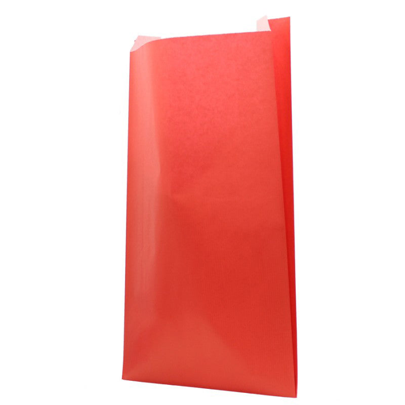 White Kraft Paper Envelopes - Red