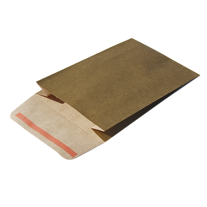 Envelopes de Papel Kraft Natural com Pala Adesiva - Ouro