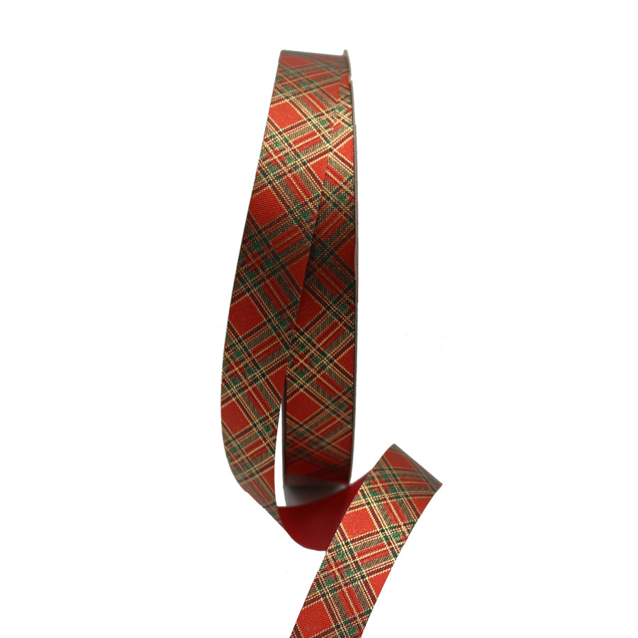 Tartan Ribbon - Red