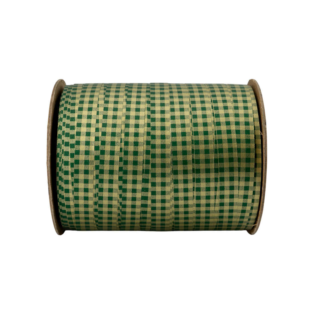 Cinta Vichy - Oro y Verde - "Cuadros"