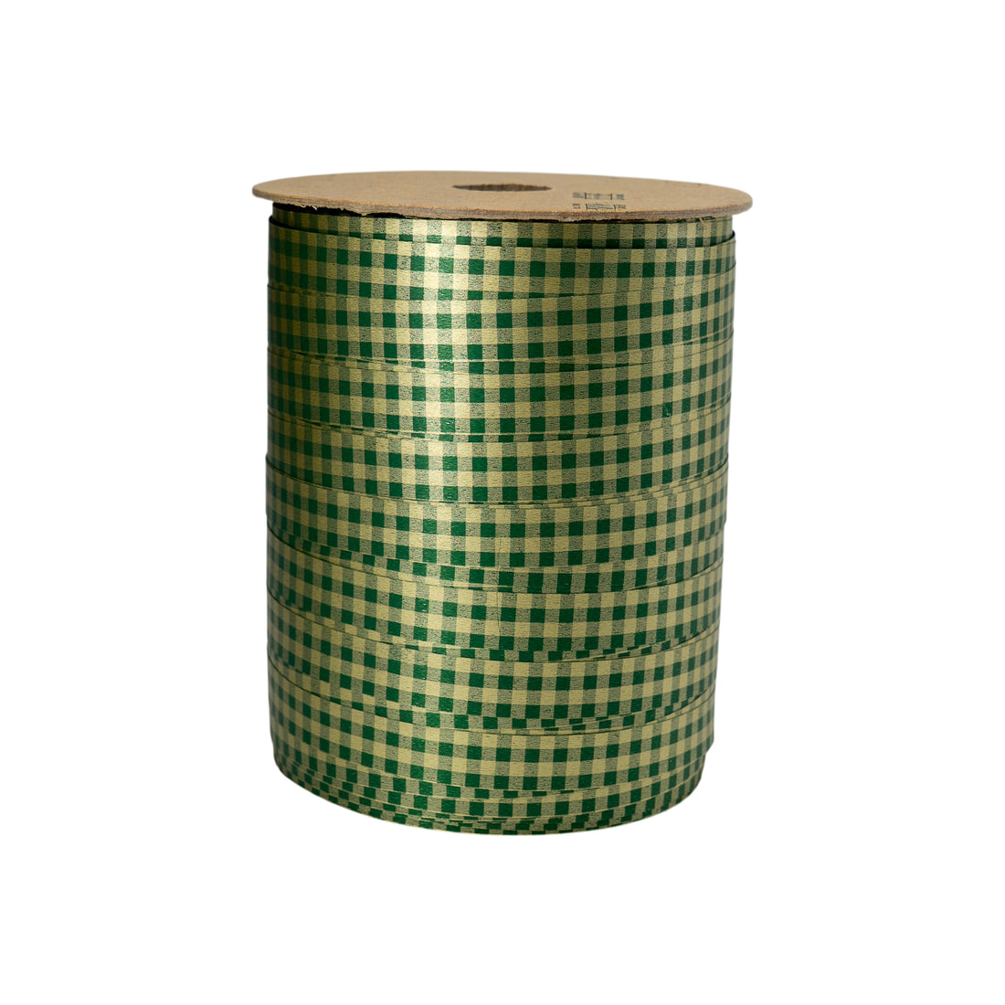Cinta Vichy - Oro y Verde - "Cuadros"