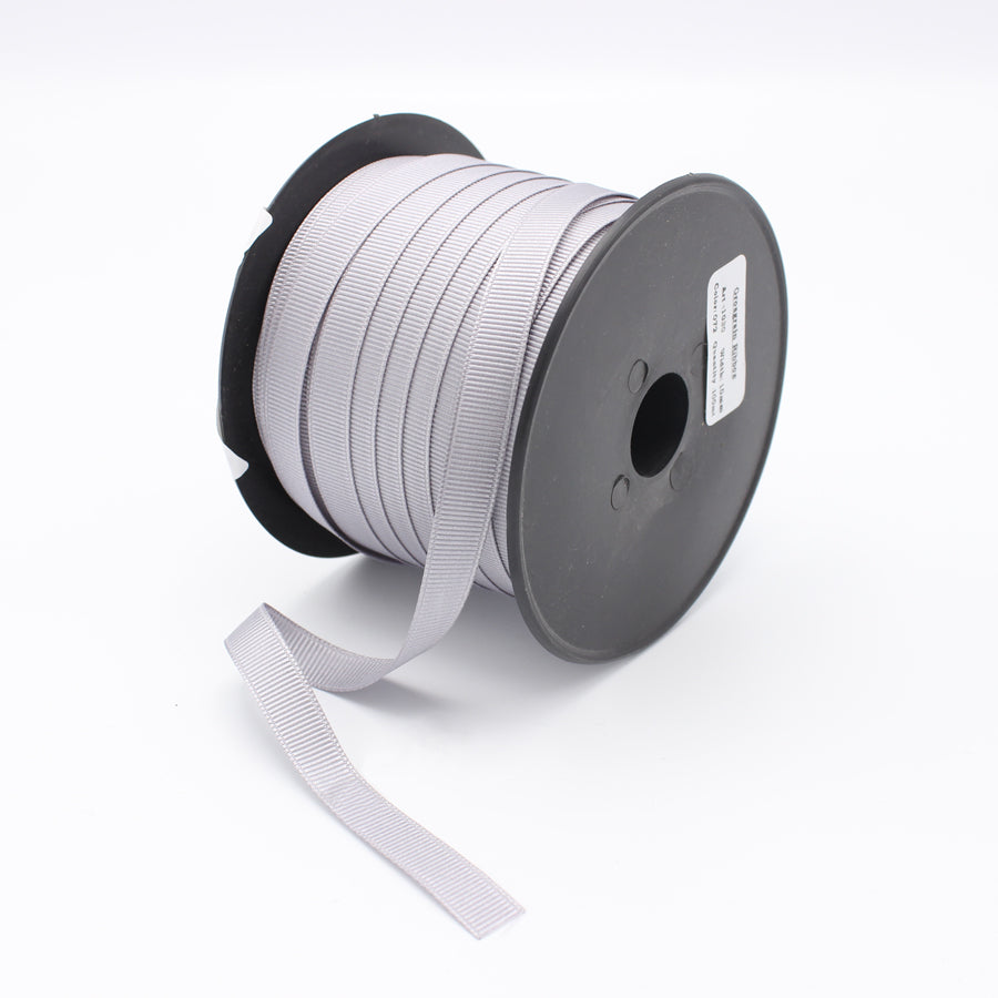 Grosgrain Ribbon - Silver