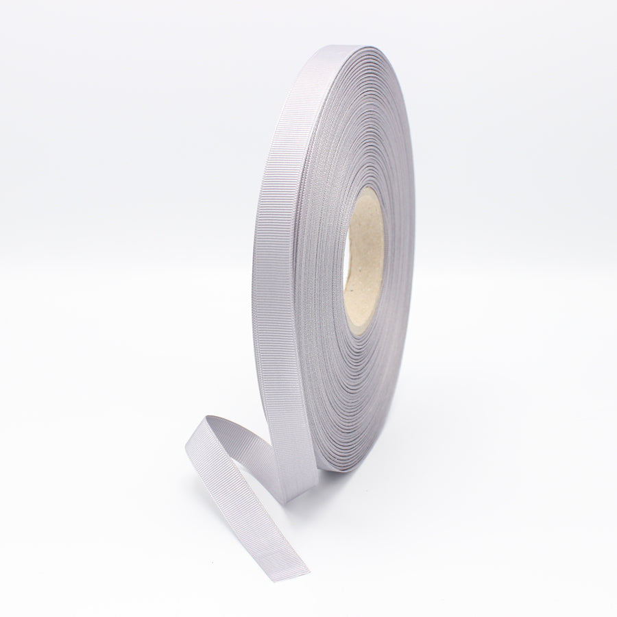 Grosgrain Ribbon - Silver