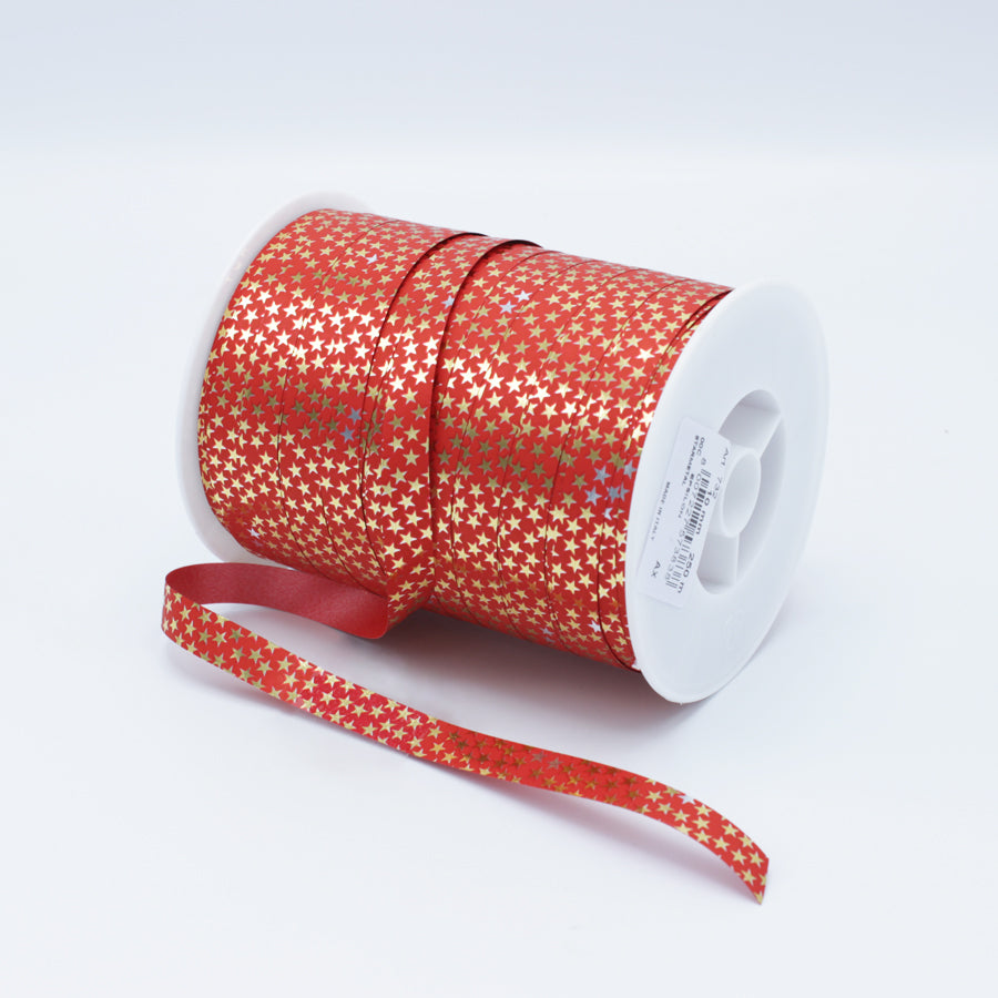 Starmetal Ribbon - Red and Gold - "Epsilon"