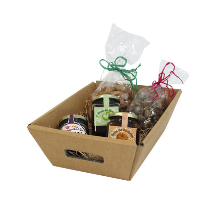 Basket with Handle - Kraft - "Avel"