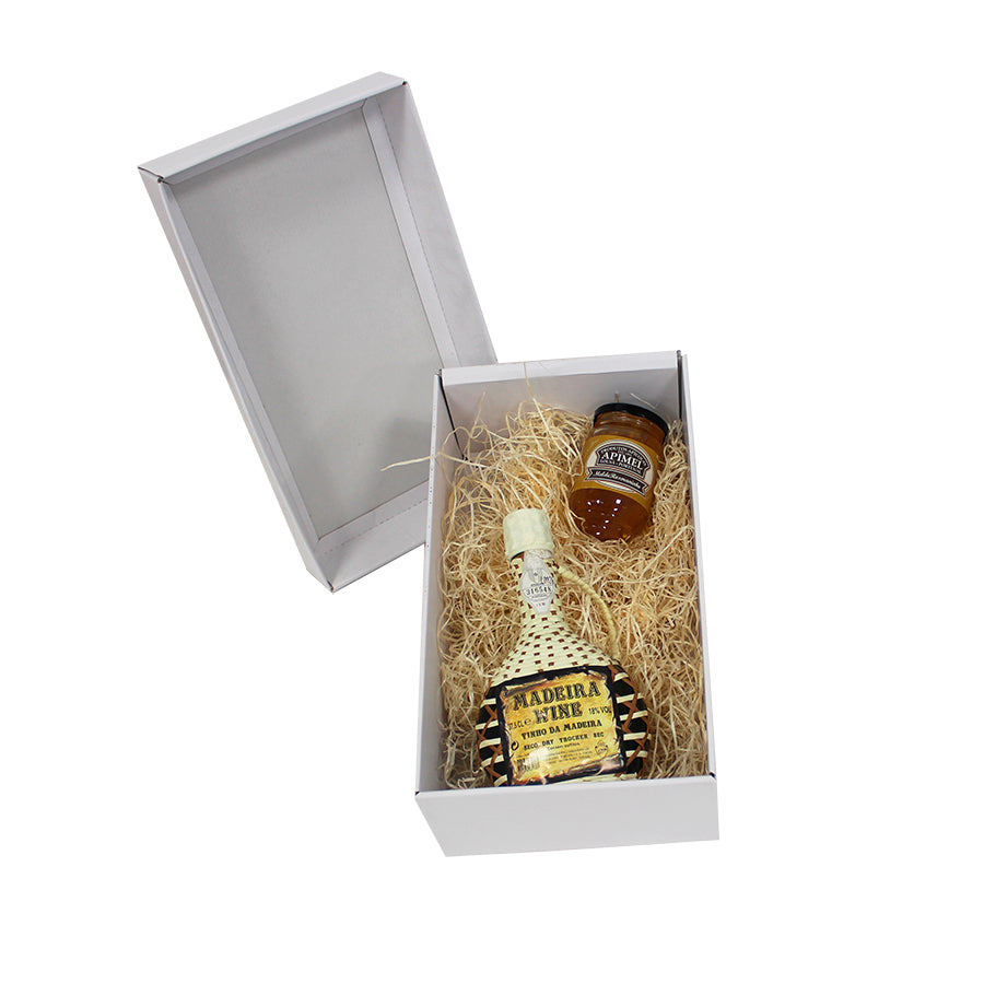 Gourmet Box in Micro-flute - White