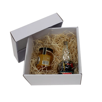 Gourmet Box in Micro-flute - White