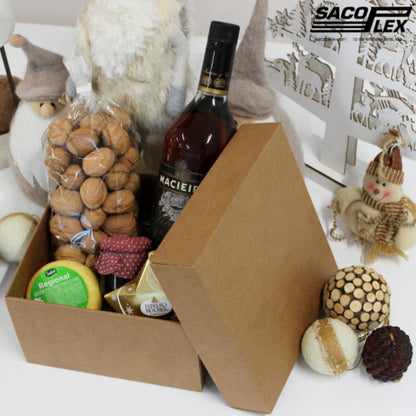 Gourmet Box in Micro-flute - Kraft