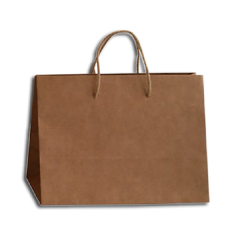 Bolsas de Papel Kraft Natural 135g con Cordón - Kraft