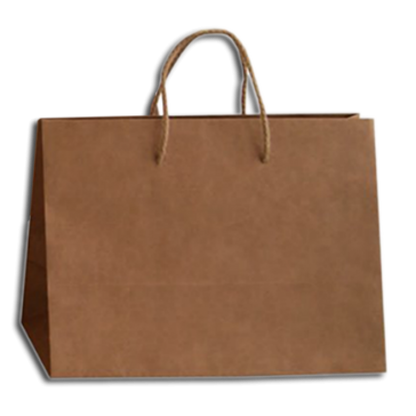 Bolsas de Papel Kraft Natural 135g con Cordón - Kraft