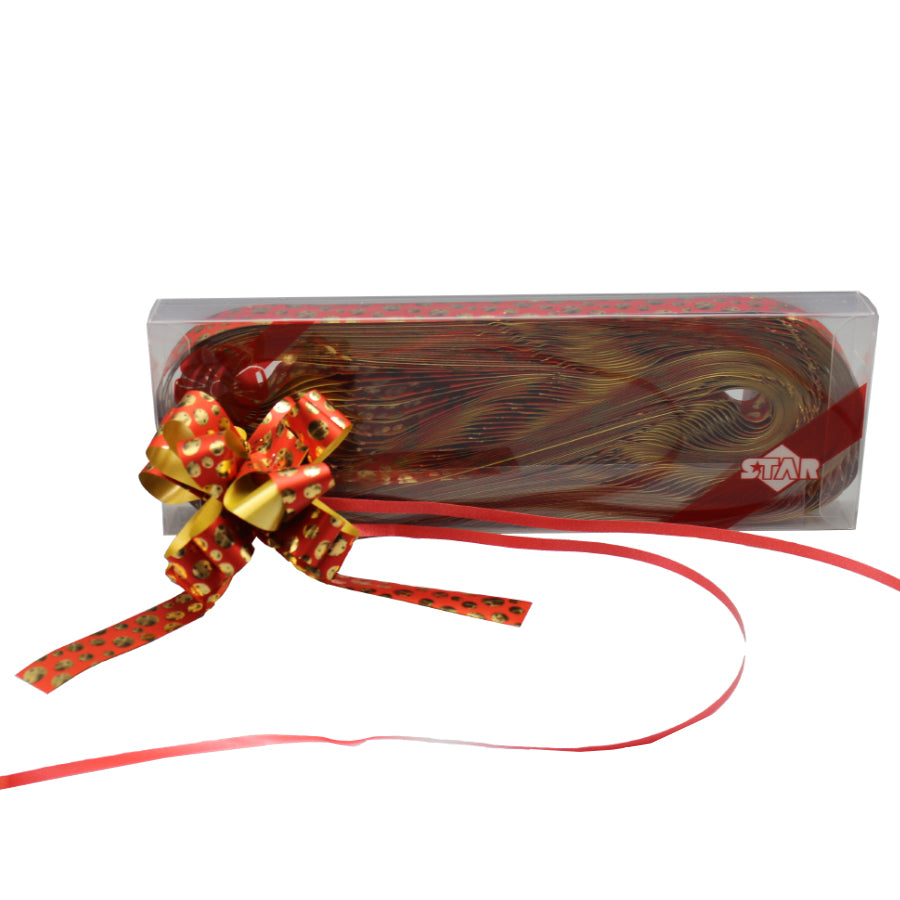 Caja con Lazos Rapid - Rojo - "Jingle Bells"