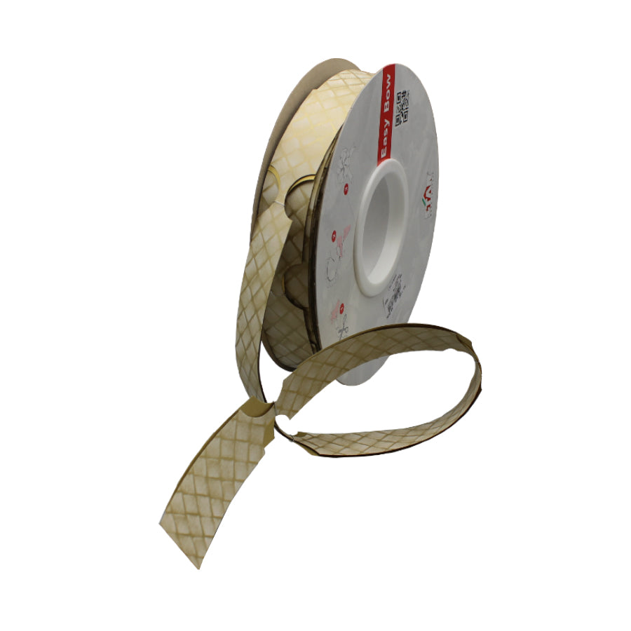 Box with Easybow Bows - Gold - "Brigitte"