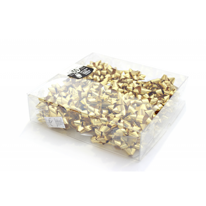 Caja con Lazos Metálicos - Oro