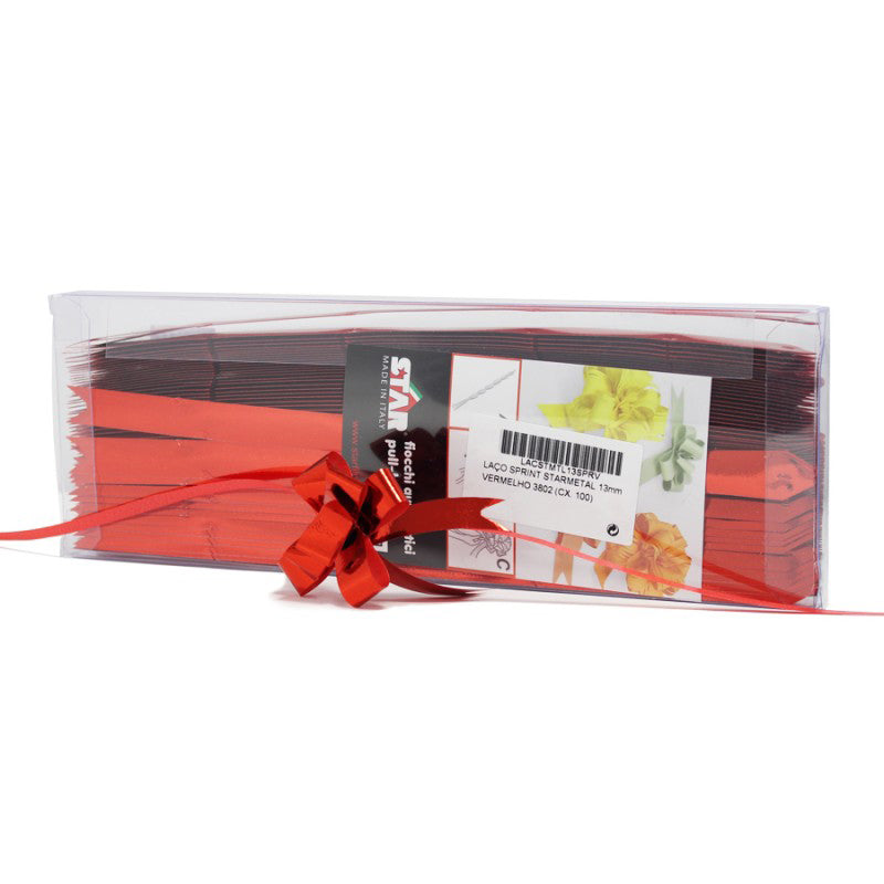 Caja con 100 Abrazaderas Rapid Starmetal - Rojo
