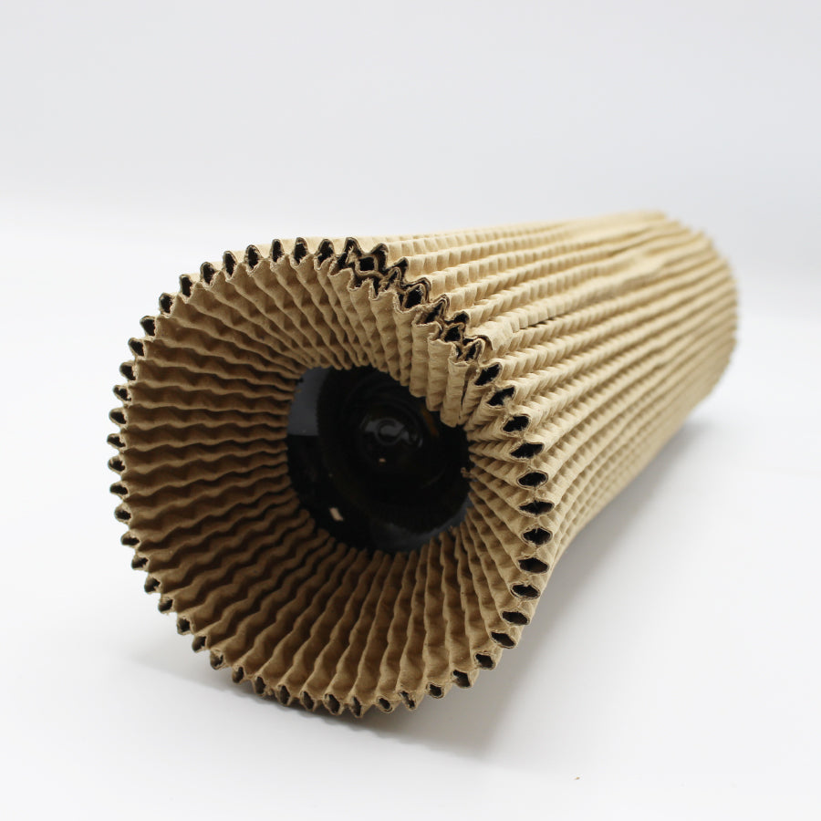 Protección tubular de cartón para botellas - Marrón