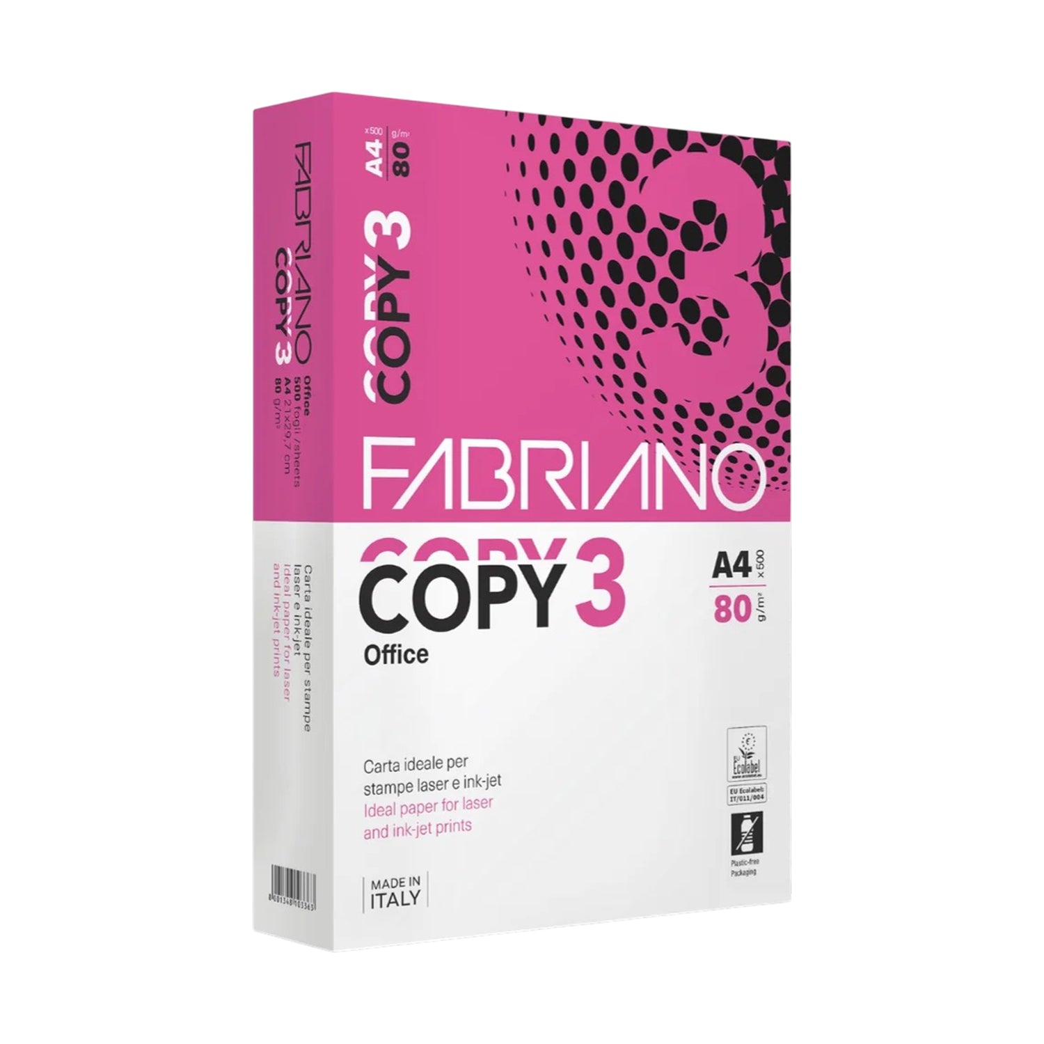 A4 Photocopy Paper Ream - White - "Office" - 80g - COPY3
