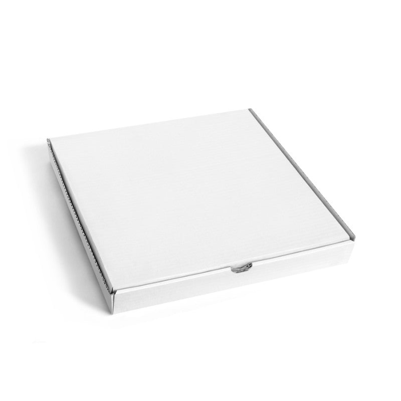 Cajas para Pizza en Cartón Microcanalado - Blanco
