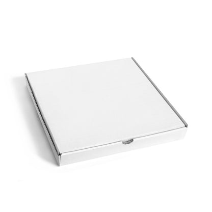 Cajas para Pizza en Cartón Microcanalado - Blanco
