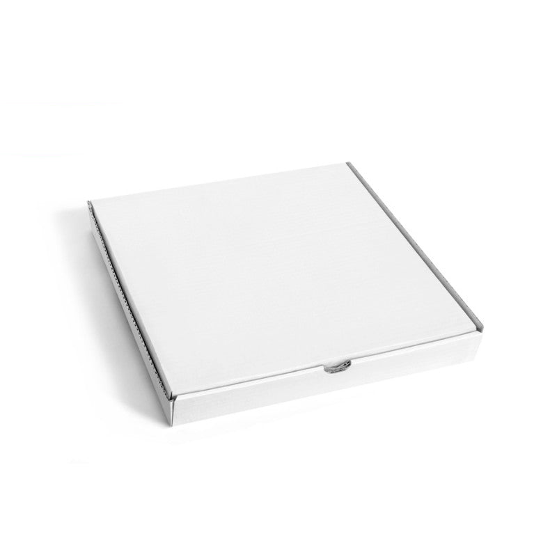 Cajas para Pizza en Cartón Microcanalado - Blanco