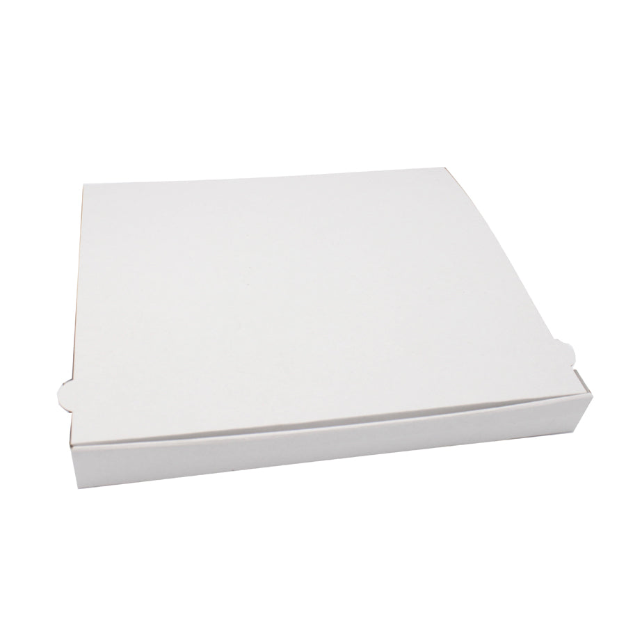 Cajas para Pizza en Cartón Microcanalado - Blanco