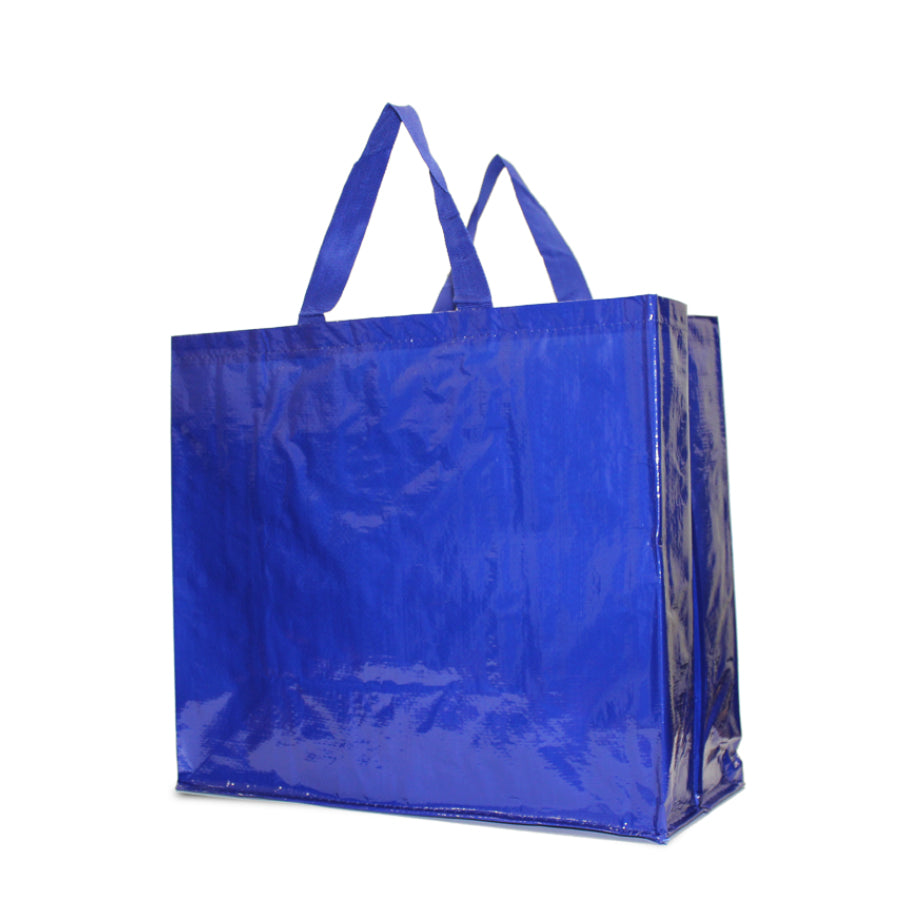 Sacos Polipropileno (PP) Woven Laminado - Plastificado Brilho - Azul Escuro