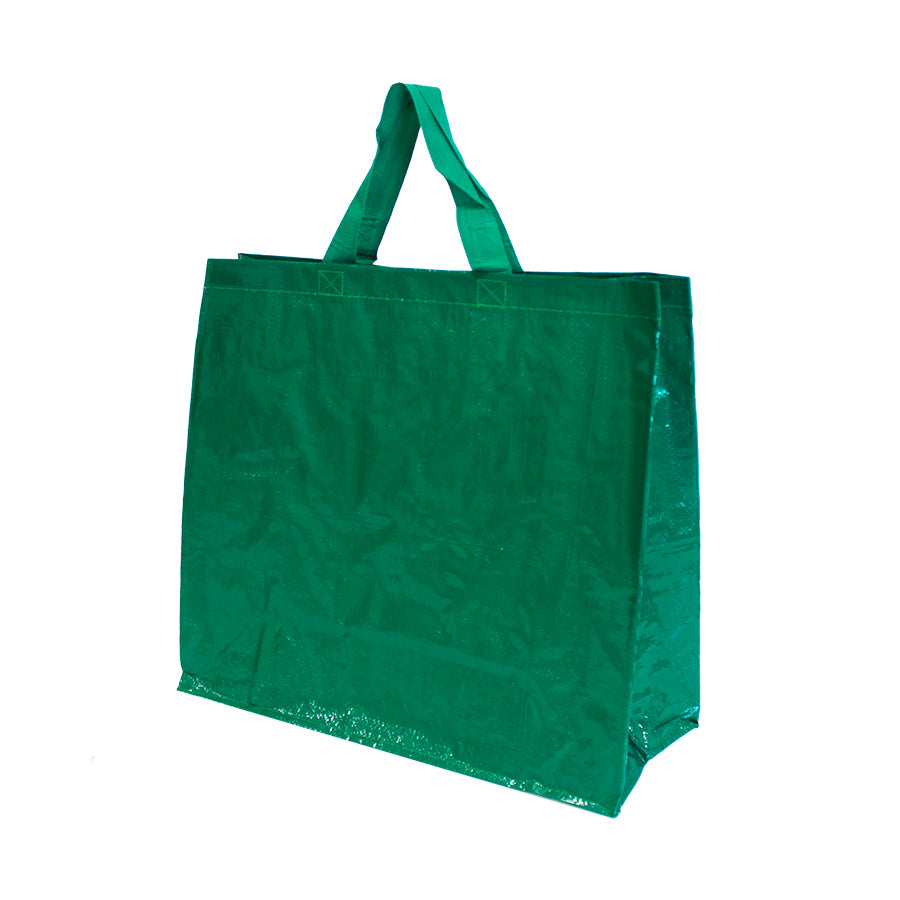 Sacos Polipropileno (PP) Woven Laminado - Plastificado Brilho - Verde Escuro